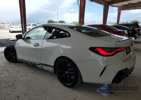 2024 BMW 430I z USA, uszkodzony, nr VIN WBA53AP07RCN20570